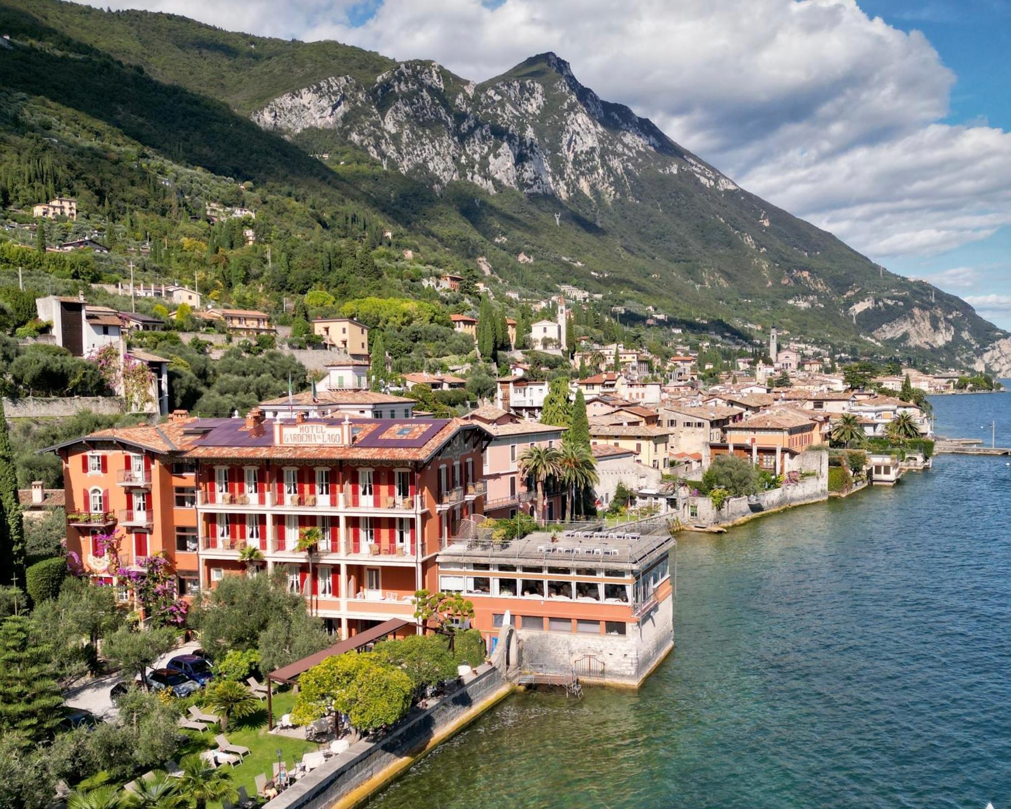 Hotel Gardenia Al Lago Гарняно Екстериор снимка